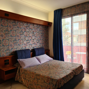 dettaglio di una camera dell'hotel